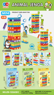 Jenga MINI Edition Penguin Arcade Game