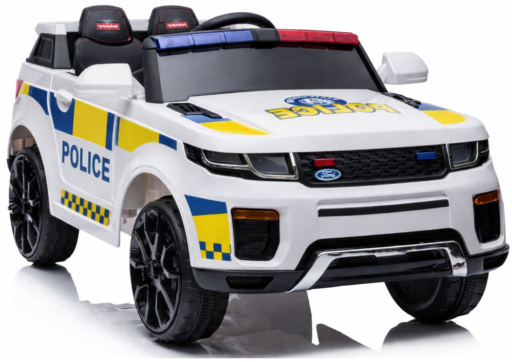 Policijski auto na akumulator BBH-021 - bijeli
