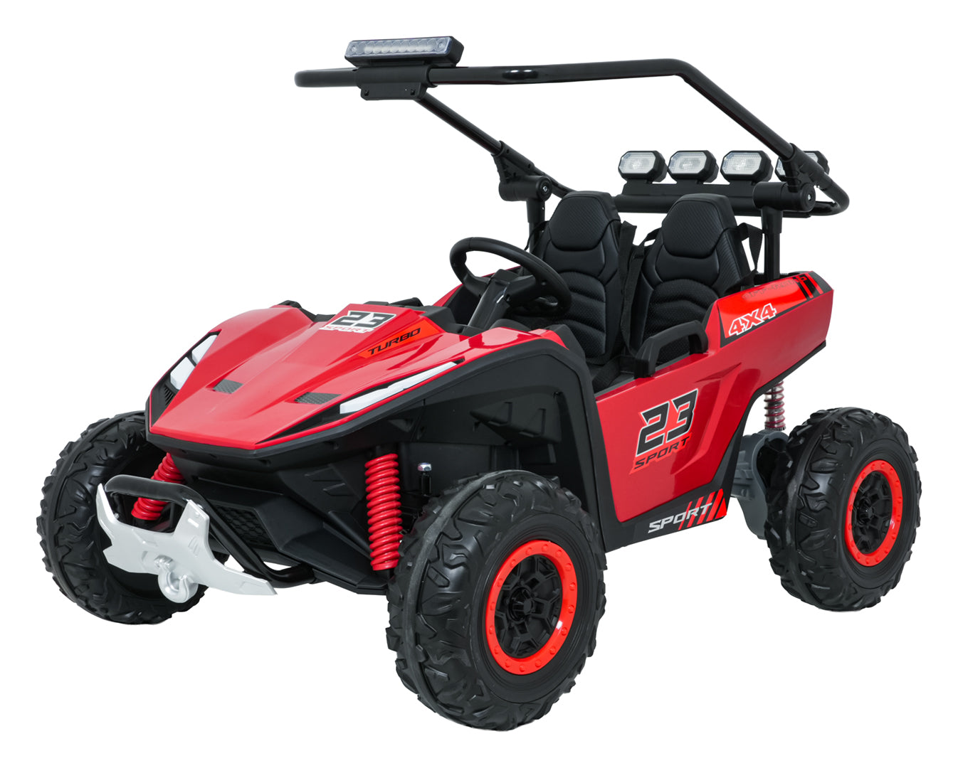 Buggy na akumulator 4x4 TURBO 23 - dvosjed - crveni
