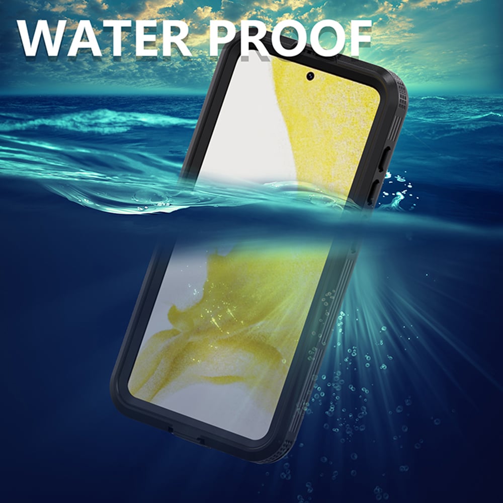 ShellBox – Vodootporna IP68 360° maska za Samsung Galaxy S23 FE – Crna