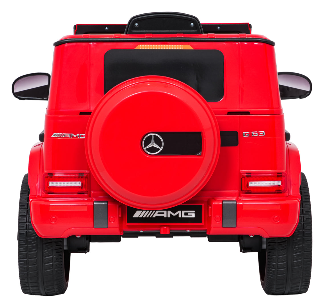 Licencirani auto na akumulator Mercedes G63 AMG LIFT - crveni