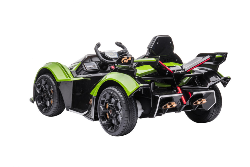 Licencirani auto na akumulator Lamborghini GT HL528 4x4 - zeleni