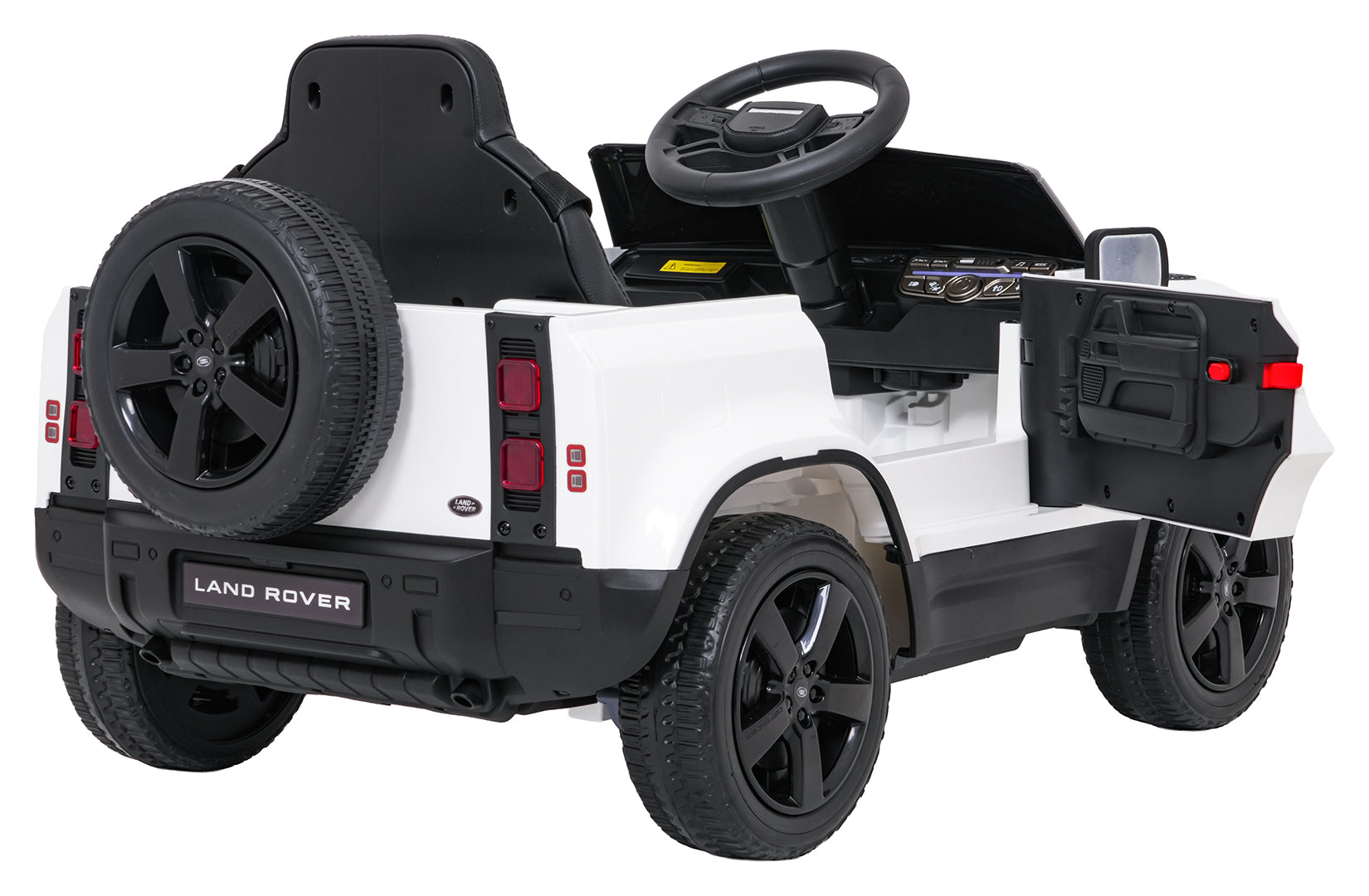 Licencirani auto na akumulator Land Rover Defender 4x4 - bijeli