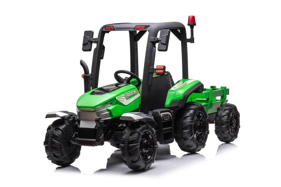 Traktor na akumulator s prikolicom BLT-206 – zeleni