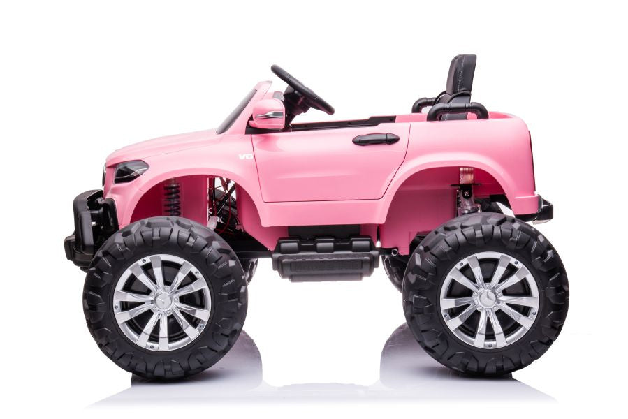 Licencirani auto na akumulator Mercedes DK-MT950 4x4 - svijetlo rozi