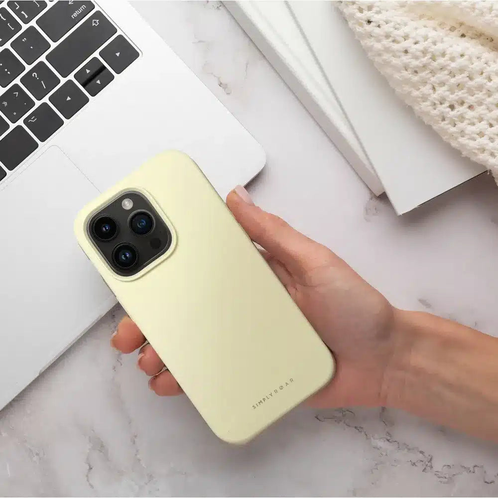 Roar Cloud-Skin maska za iPhone 14 Pro Svijetlo žuta