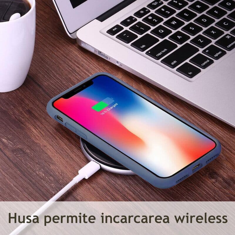 Techsuit - Soft Edge Silicone - Honor 70 - Denim Blue