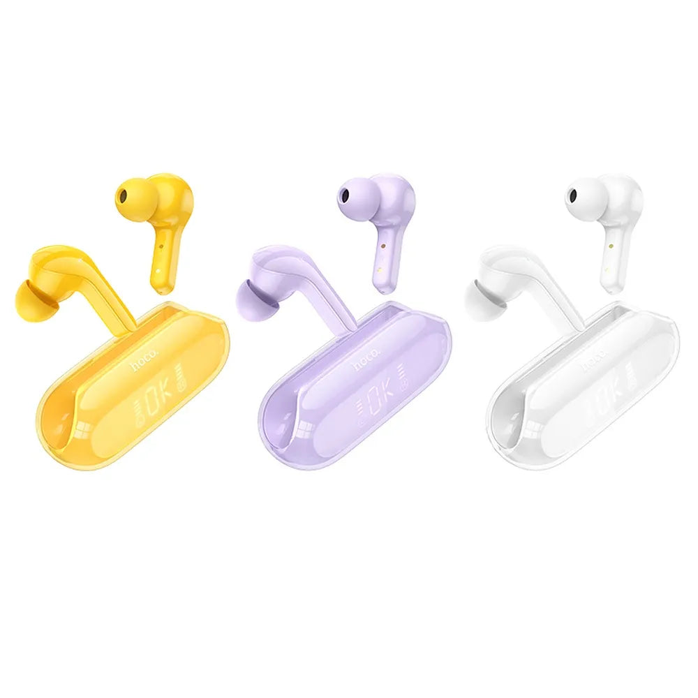 HOCO bežične / bluetooth stereo slušalice TWS Bright true ENC EW39 bijele