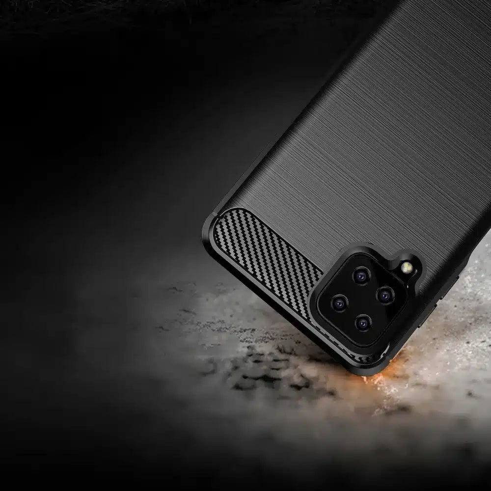 CARBON maska za SAMSUNG Galaxy A12 crna