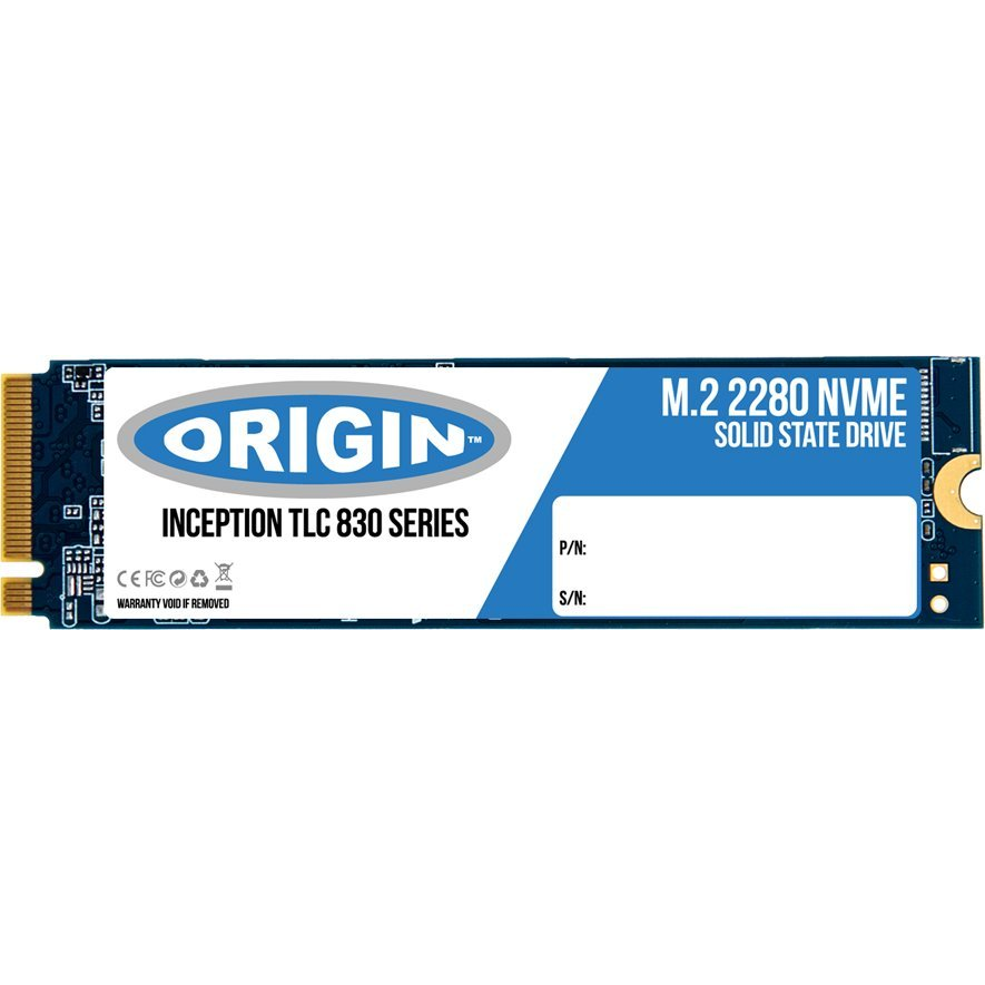 Origin Storage OTLC2563DNVMEM.2/80 unutarnji SSD 256 GB M.2 PCI Express 3.0 NVMe 3D TLC