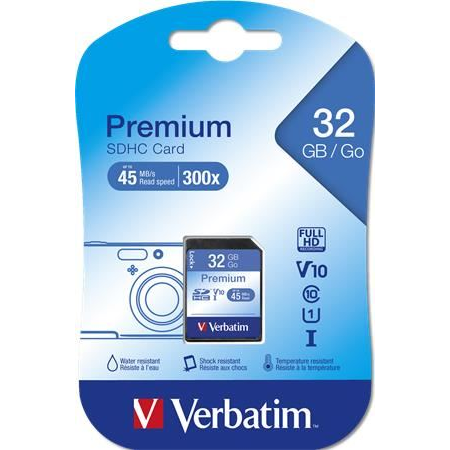Verbatim Premium 32 GB SDHC 10.razred