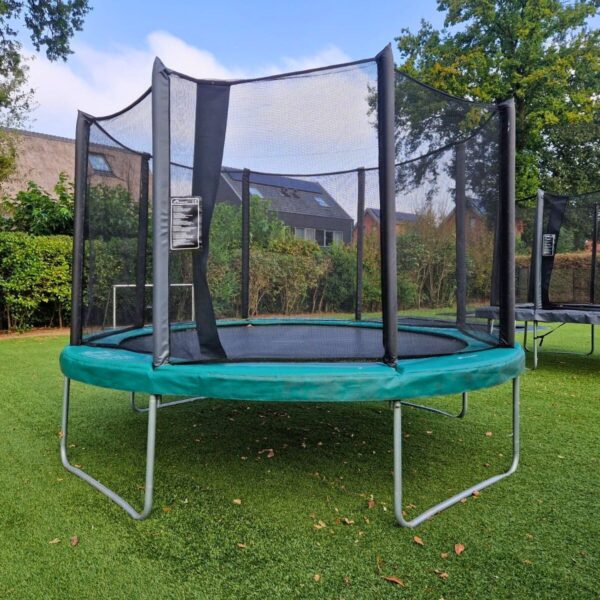 Akrobat Orbit trampolin – obiteljski trampolin za dvorište 305-cm-zeleni