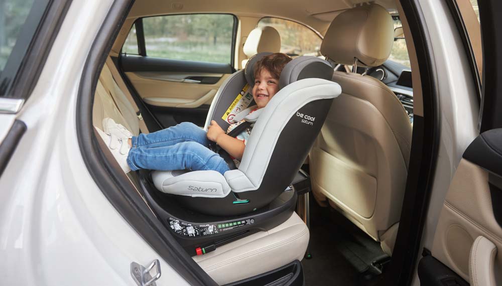 Be Cool autosjedalica Saturn i-Size 0-36 kg (40-150 cm), Be Carbon