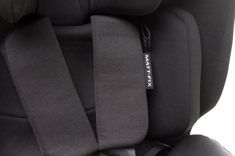 4BABY autosjedalica Matt-fix black