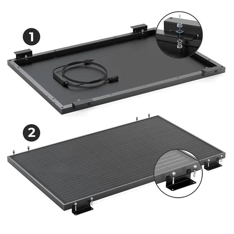 EcoFlow Rigid Solar Panel Mounting Feet – montažne noge za solarne ploče