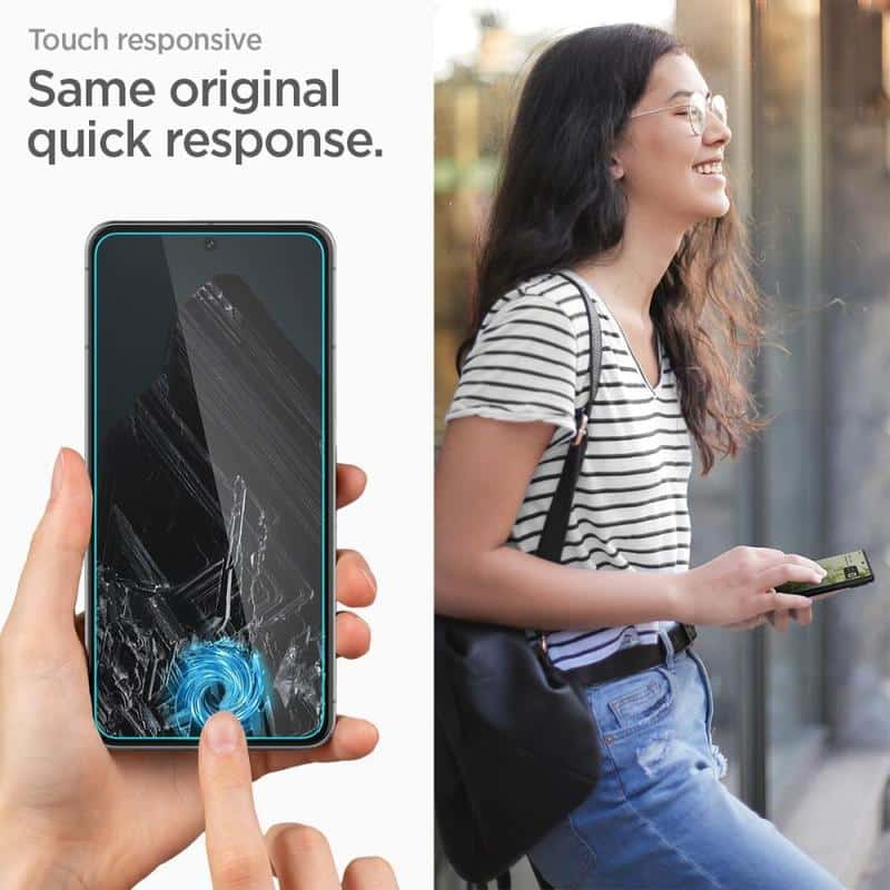 Spigen - Glas.tR Align Master (2 kom) za Google Pixel 8 Pro - Clear