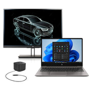 HP ZBook Studio 15 G5 + HP Z24n G2 24'' monitor + Docking Station