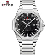 Sat NAVIFORCE ST-38657 - Srebrna / Crna KP38657