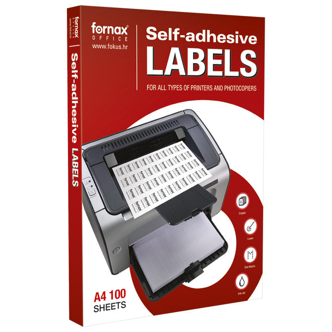 Etikete ILK 48,5x25,4mm odljepljive pk100L Fornax F-99