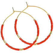 Naušnice NE-29867 - Crvena KP29867