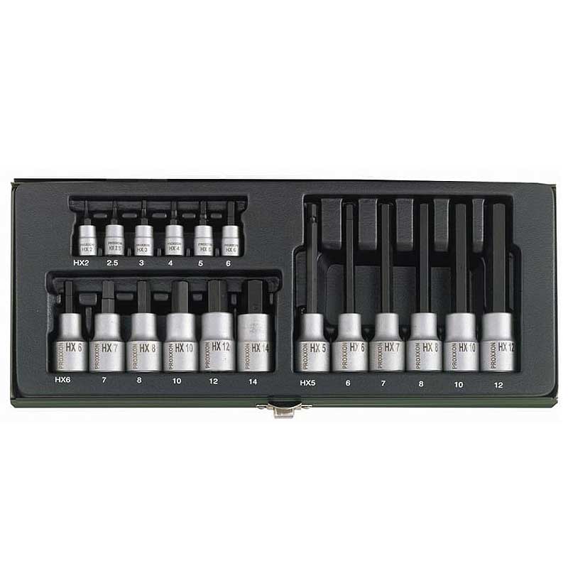 Ključevi nasadni Torx 1/4"+1/2" Proxxon