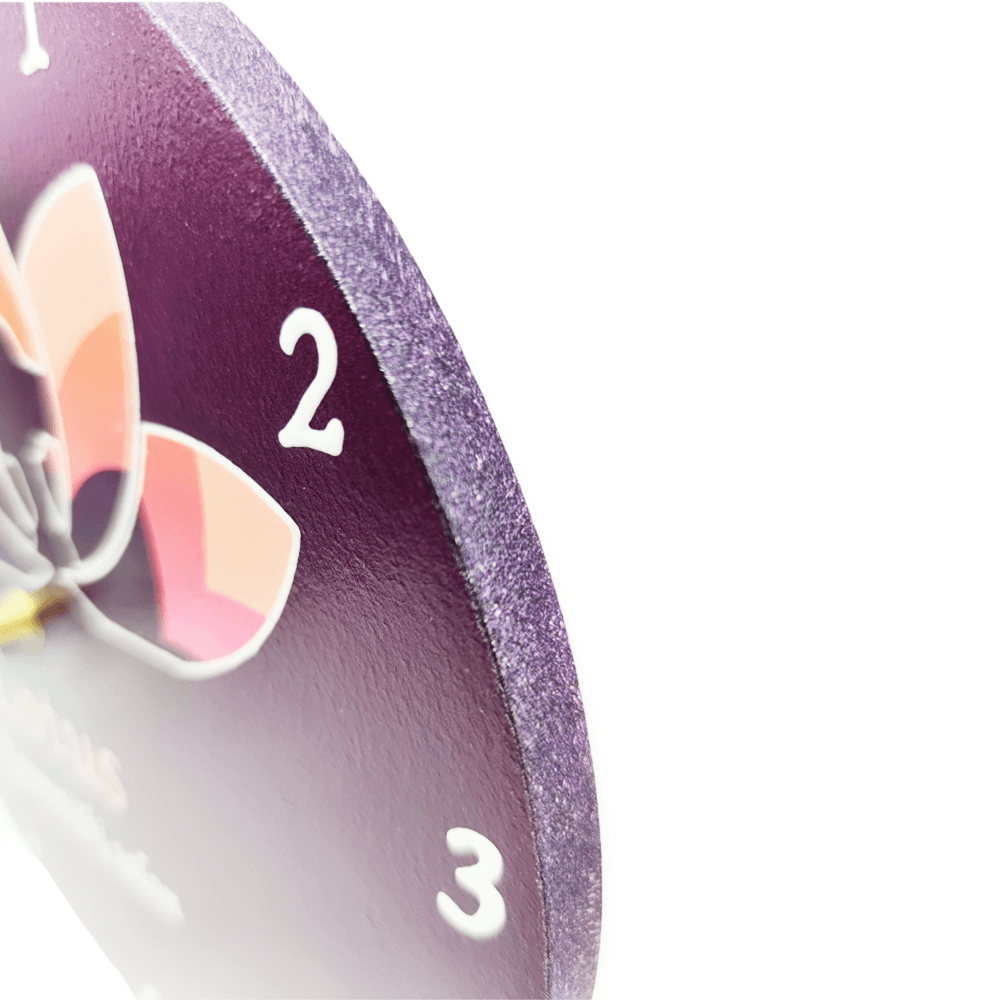 Personalizirani sat za kozmetički salon Lotus  Š17130