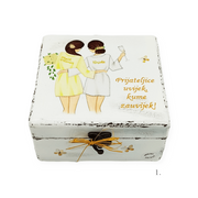 🎁 Personalizirane kutije uspomena za vjenčane kumove – poklon s emocijama i trajnom uspomenom - 1.- 165157