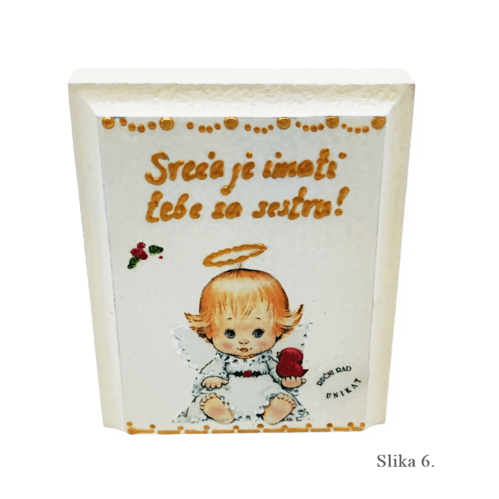 Rasprodaja Božićnih Slika s Rukom Pisanim Porukama! 🎄   Š00658