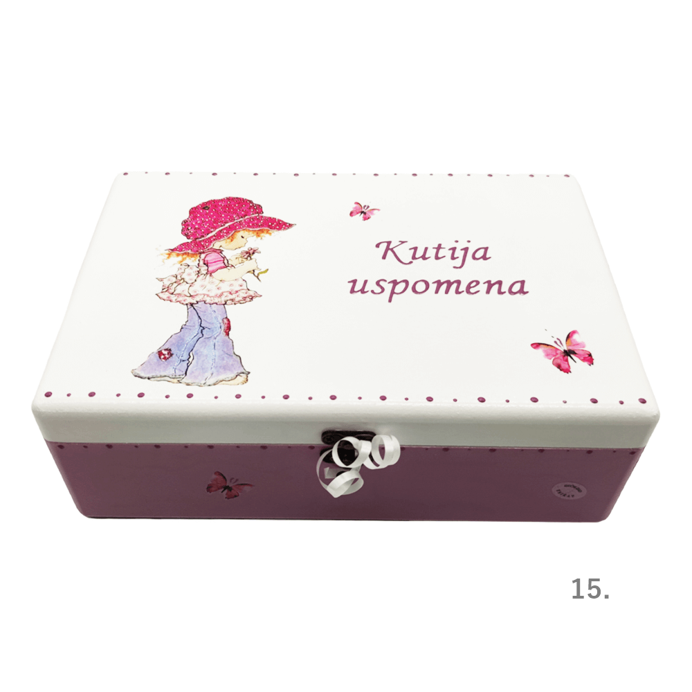Personalizirana Kutija uspomena – Savršen poklon za rođenje djeteta, rođendan - 15. - 154330