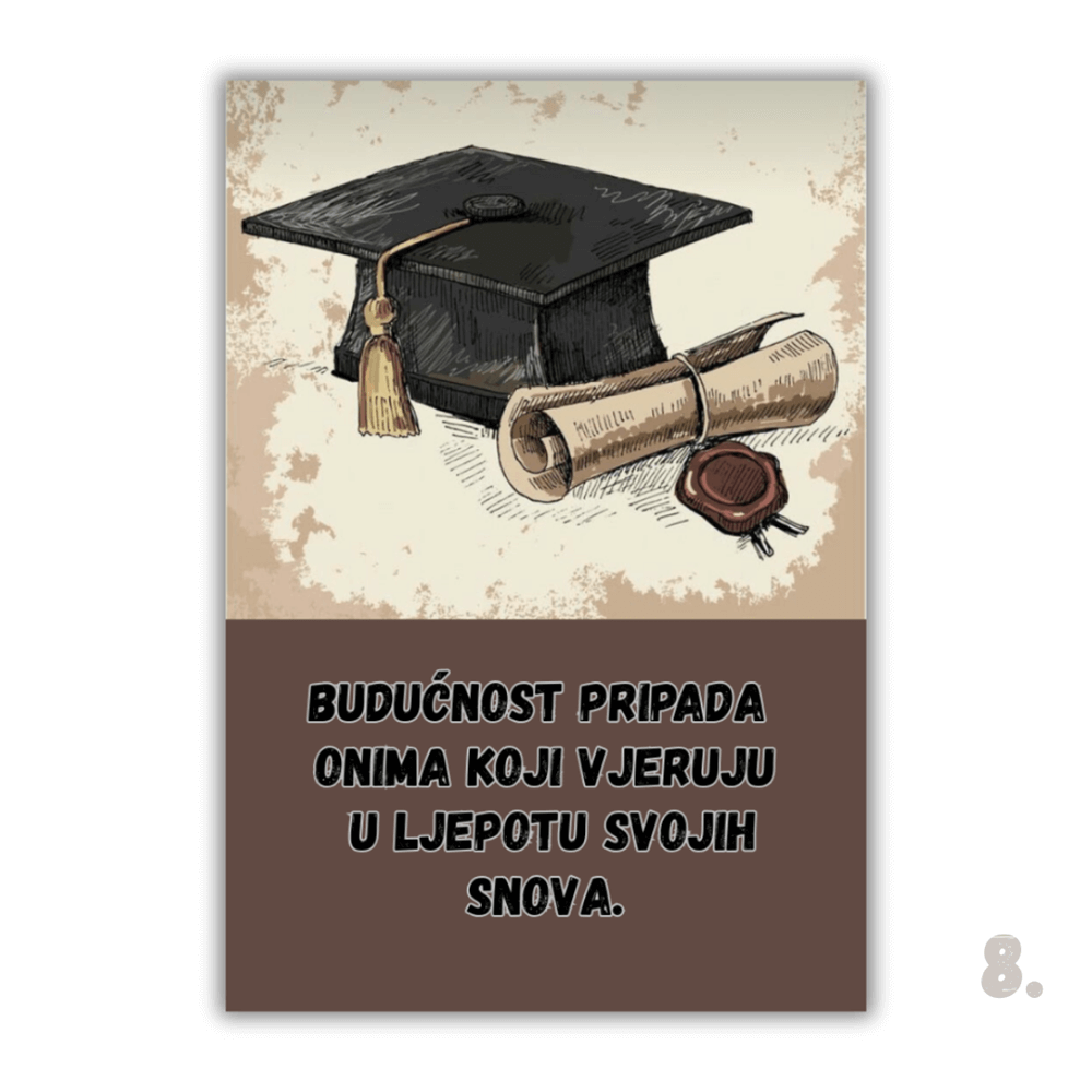 Magneti - poklon za diplomu  – Motivacijski poklon za svaki uspješan trenutak! (Kopiraj)