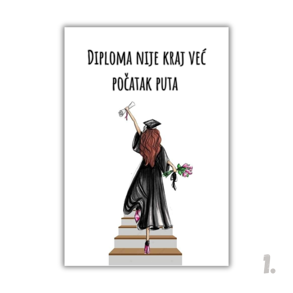 Magneti - poklon za diplomu  – Motivacijski poklon za svaki uspješan trenutak! (Kopiraj)