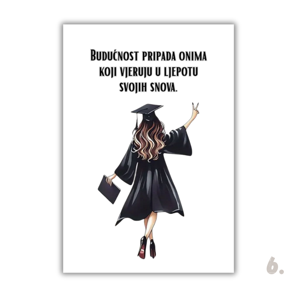 Magneti - poklon za diplomu  – Motivacijski poklon za svaki uspješan trenutak! (Kopiraj)