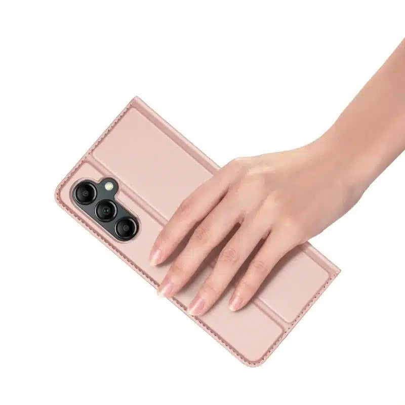DUX DUCIS Skin Pro – preklopna maska za Samsung Galaxy A25 5G-pink