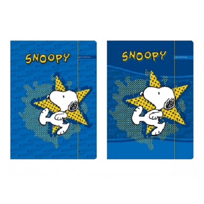 Fascikl A4 s gumicom Snoopy