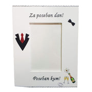 Poklon za vjenčanog kuma! Okvir za fotografije  Š15174