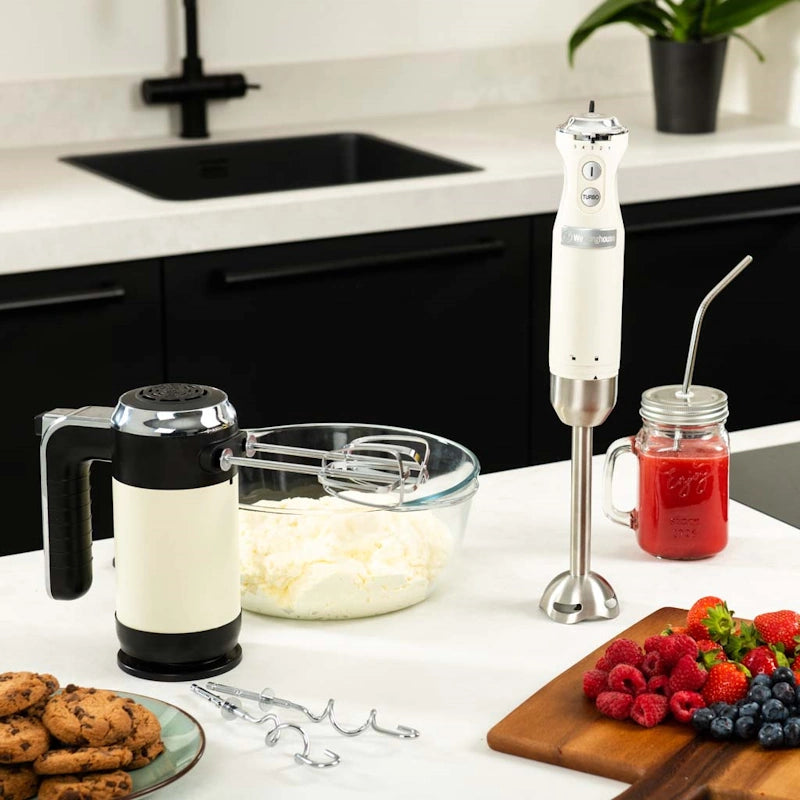 Westinghouse Retro White hand mixer