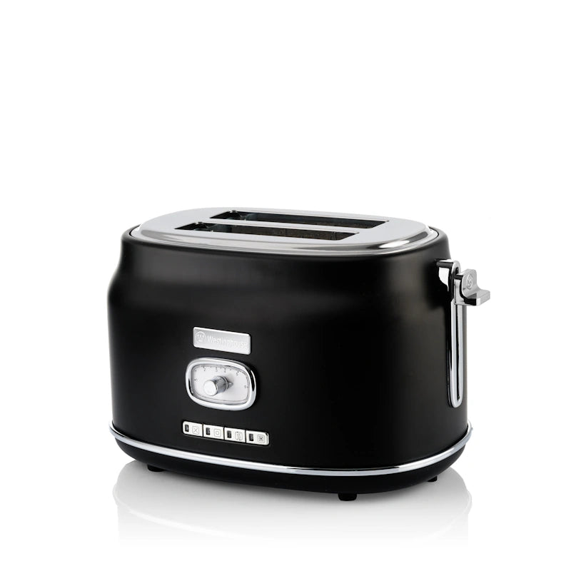 Westinghouse Retro Black 2 Slice toaster