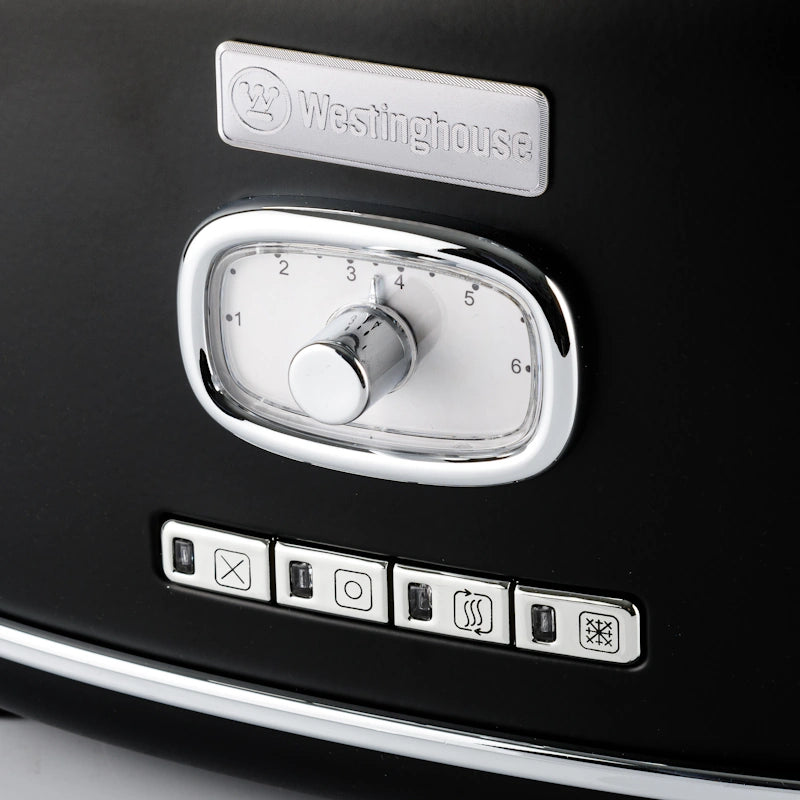 Westinghouse Retro Black 2 Slice opekač kruha