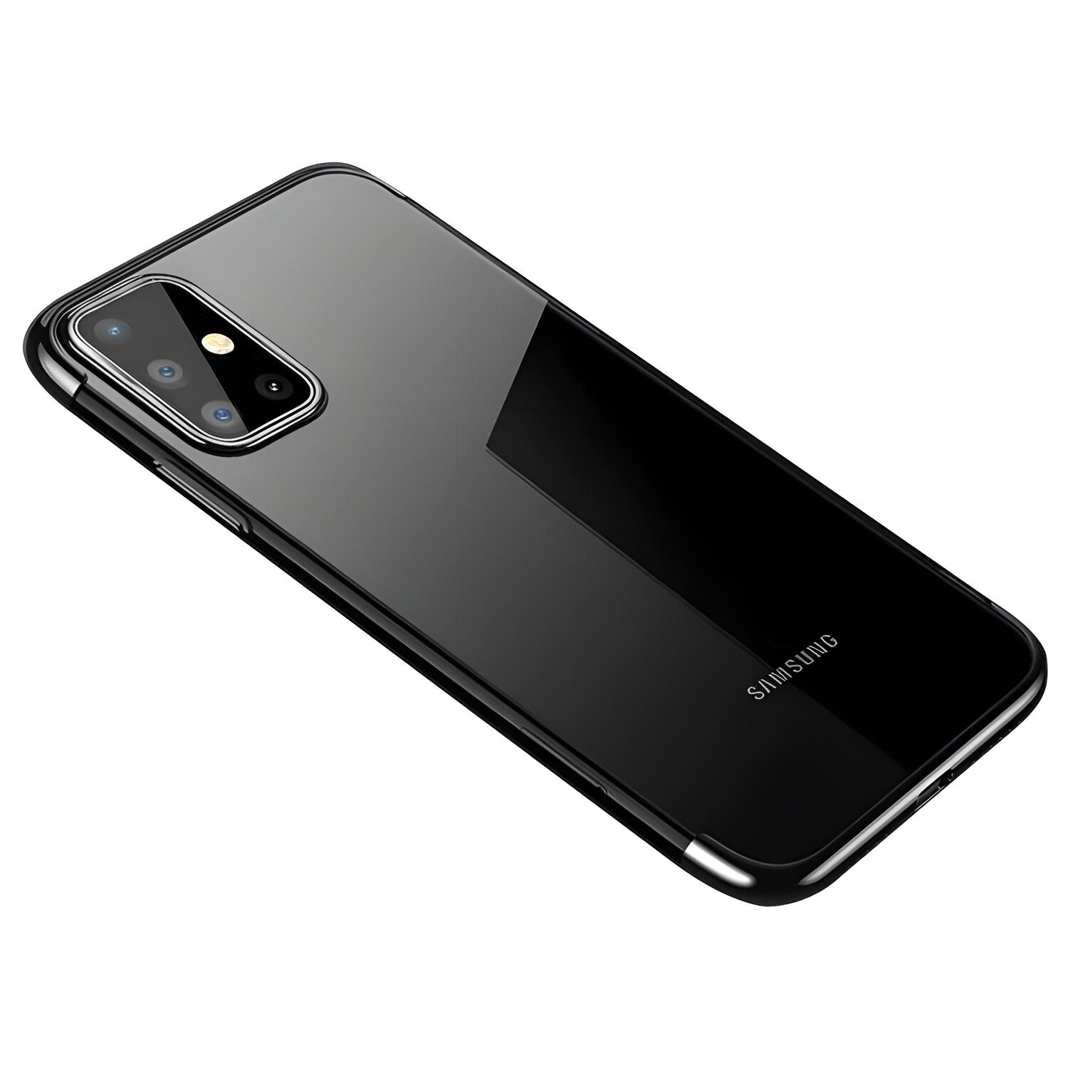 Futrola Clear Color s obojenim rubom za Samsung Galaxy A52 5G/Galaxy A52 4G/Galaxy A52s 5G/Galaxy A53 5G - Crna KP10828