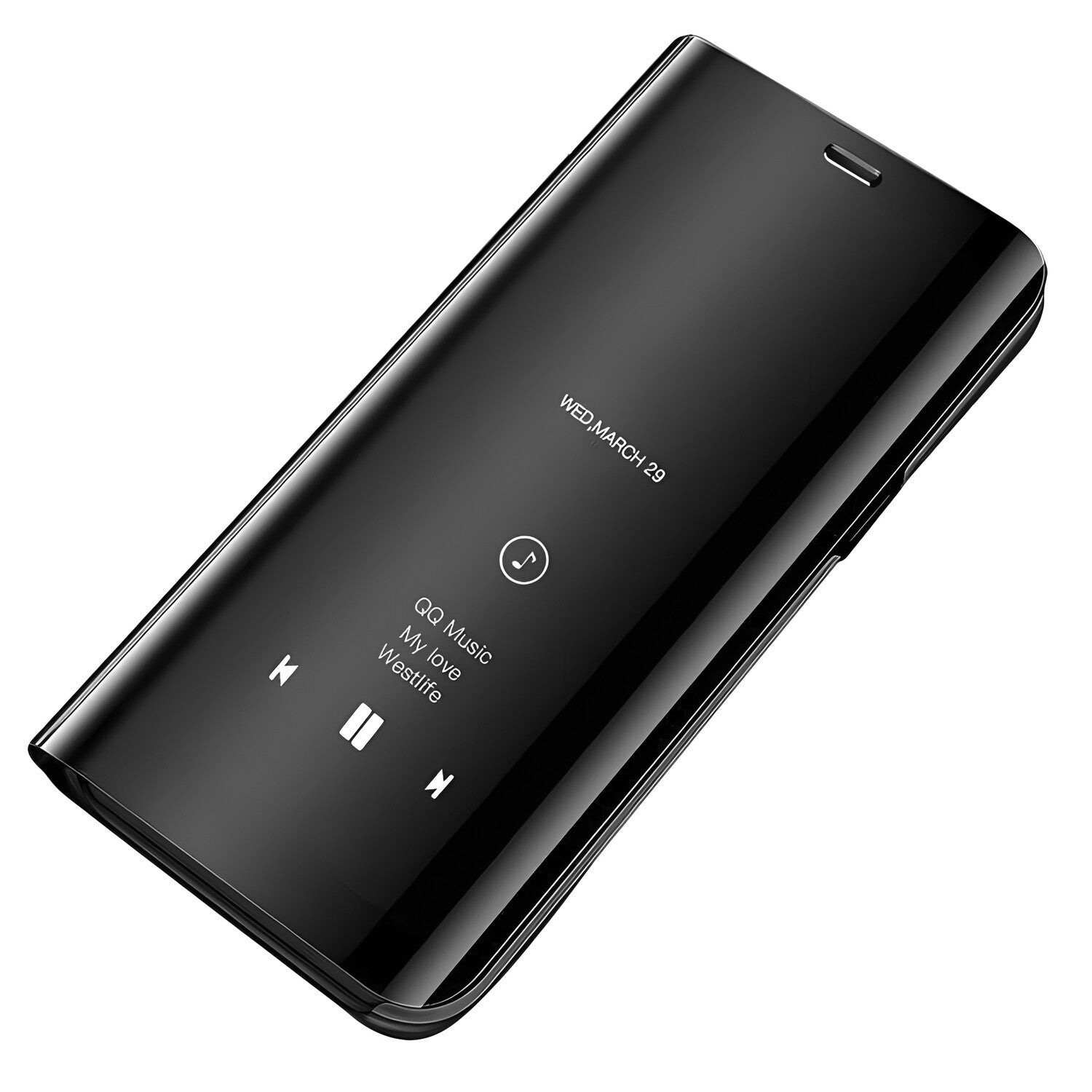Futrola Clear View za Huawei P Smart Z - Crna KP8929