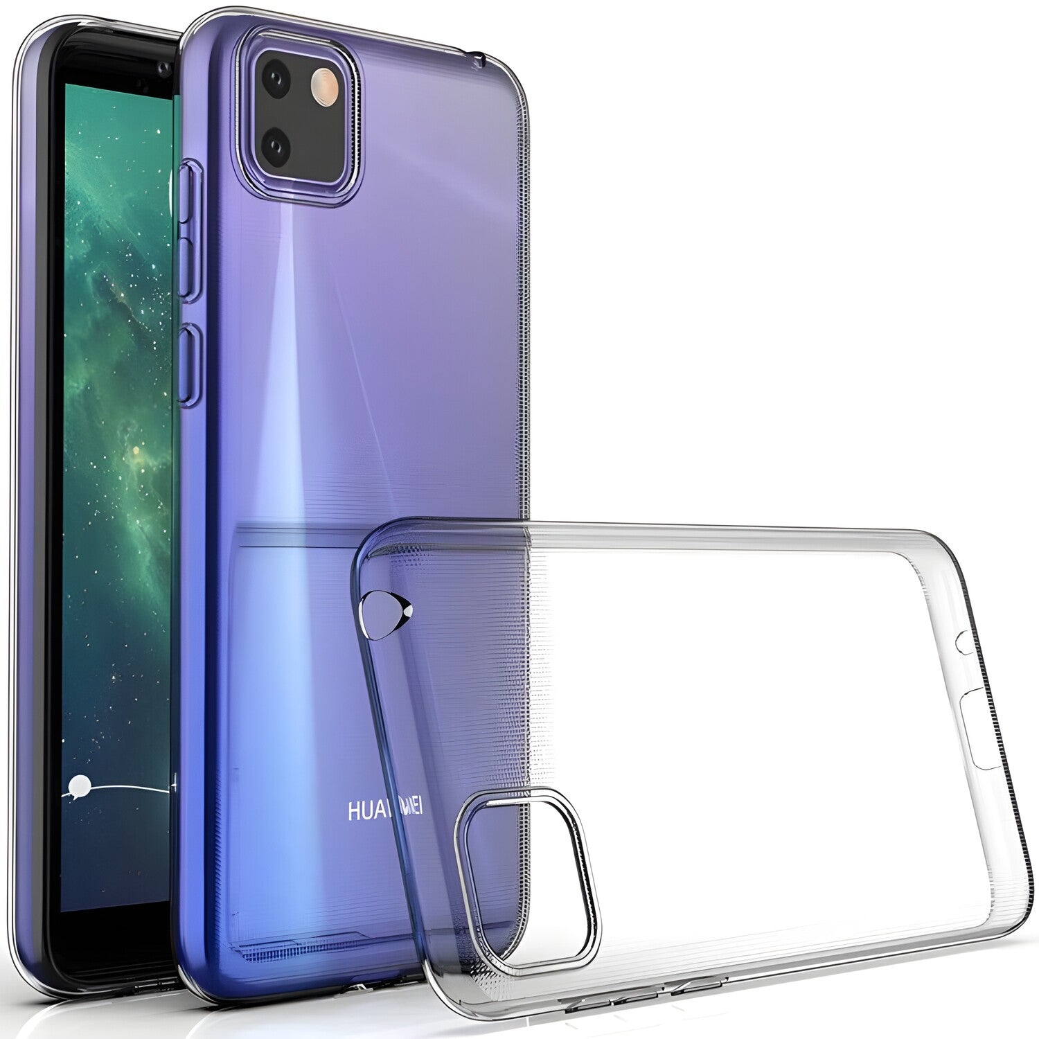 Przezračno zaštitno kućište za Huawei Y5P - Prozirna KP9331