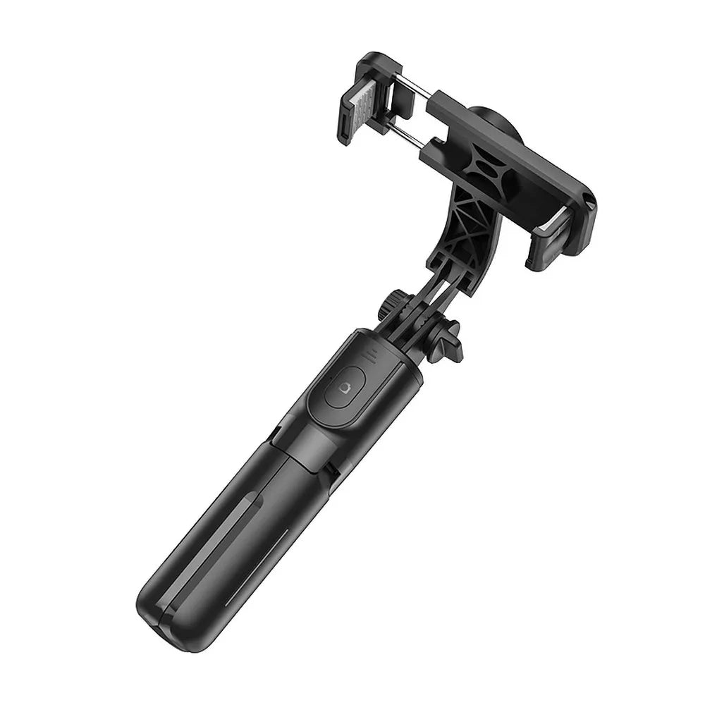 HOCO selfie stick s bežičnim daljinskim upravljačem i stativom K17 crni