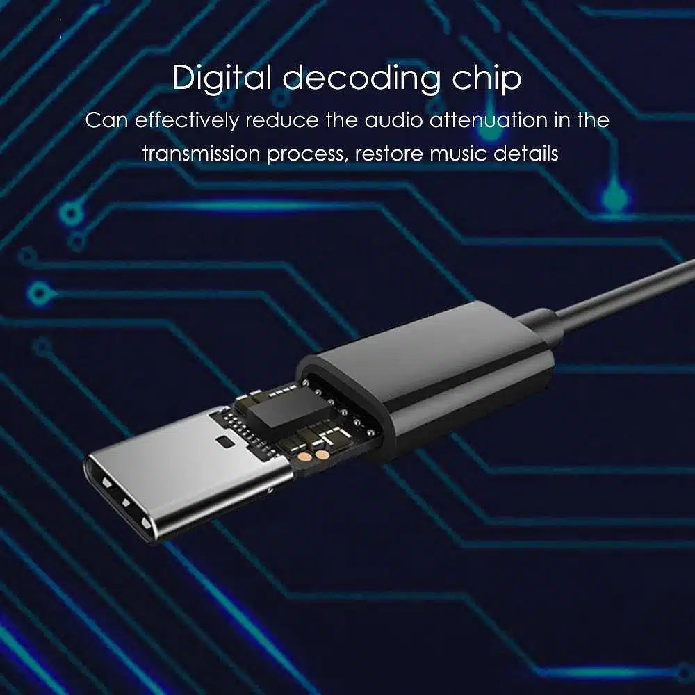 Originalne Xiaomi HSEJ04WM USB-C stereo slušalice crne