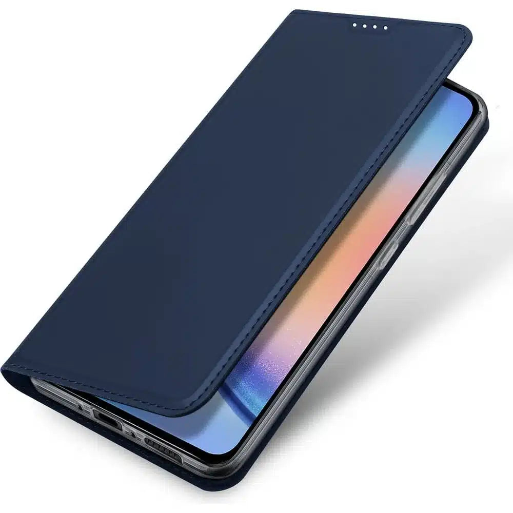 DUX DUCIS Skin Pro – preklopna maska za Samsung Galaxy A35 plava