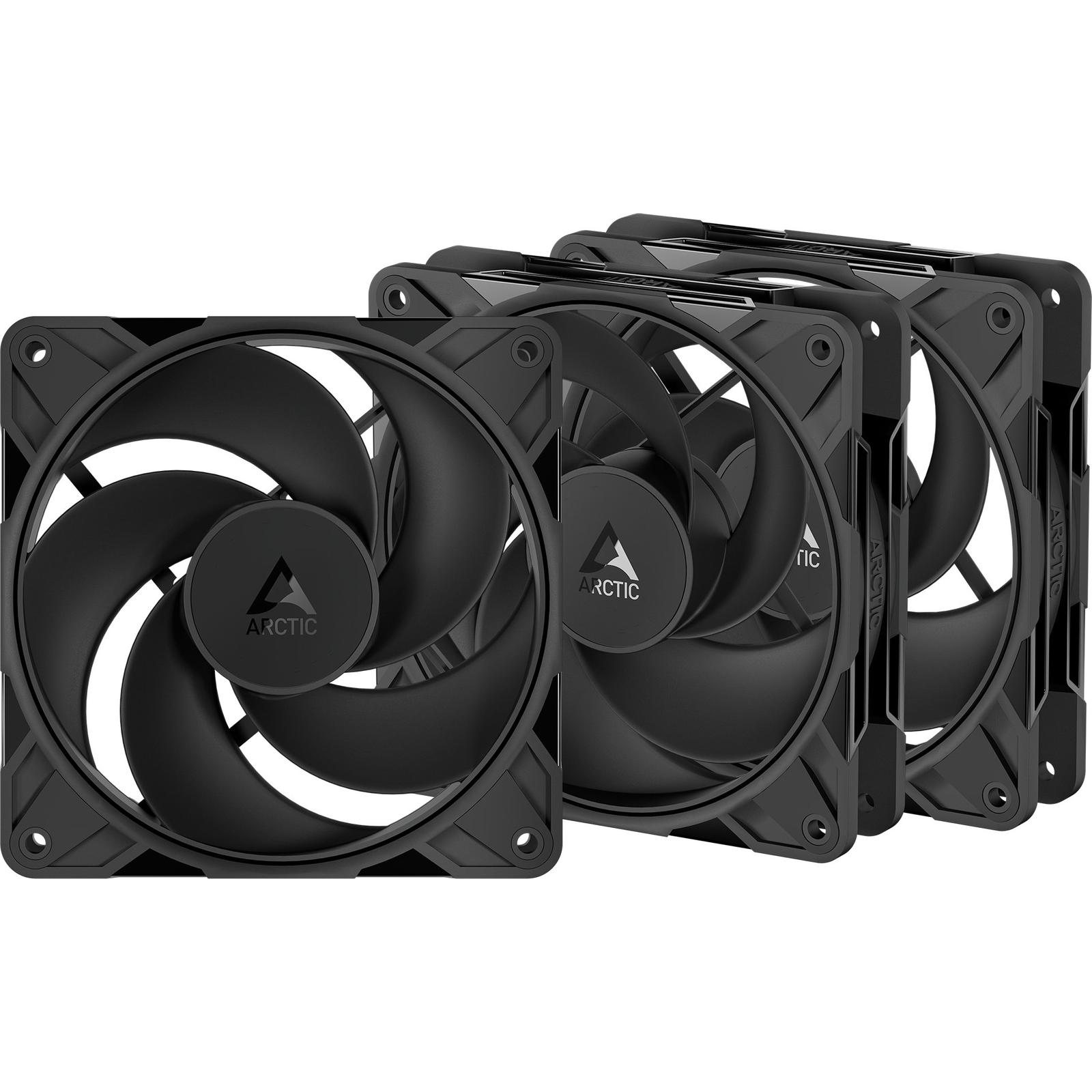 ARCTIC Freezer P12 Pro Reverse - 3 Pack Kućište računala Ventilator 12 cm Crno 3 kom