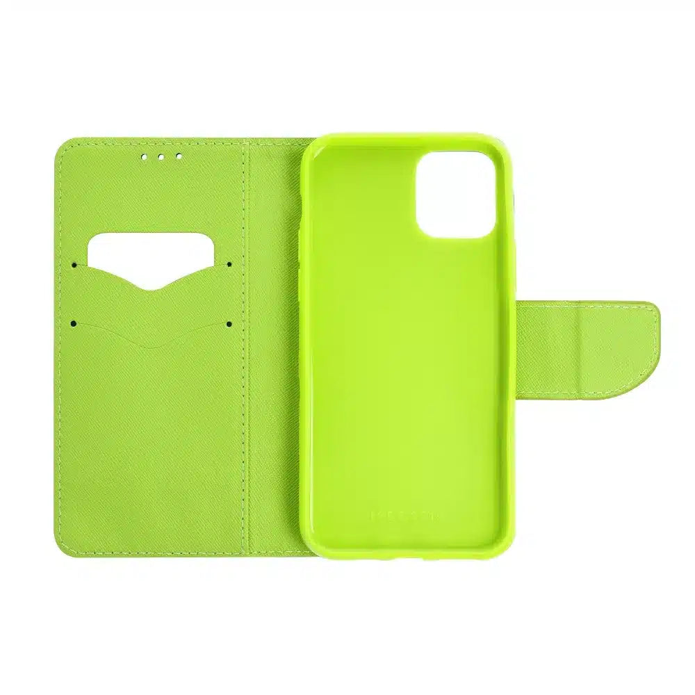 Fancy Book futrola za XIAOMI Redmi NOTE 13 5G mornarsko plava / limeta