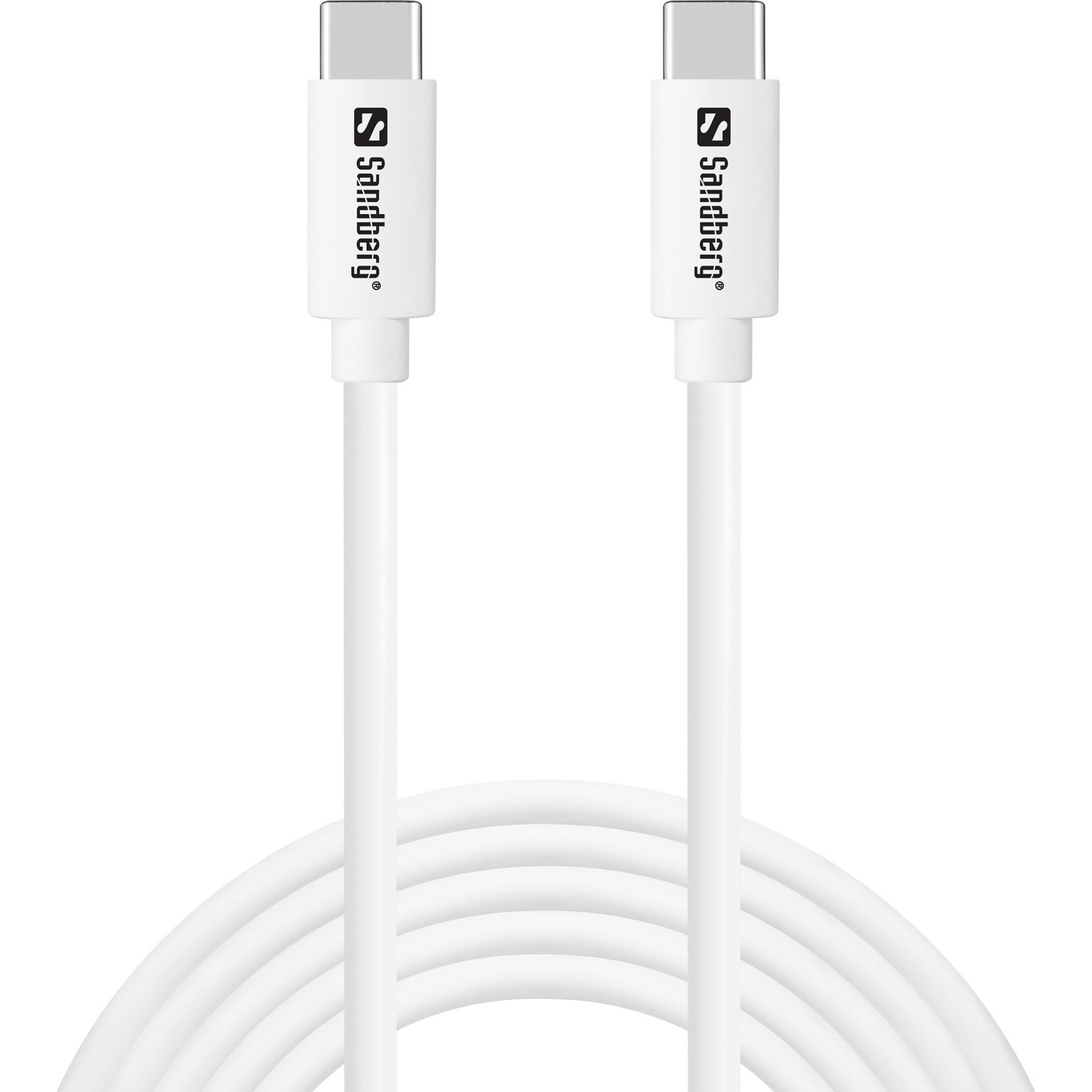 Sandberg 336-53 USB kabel USB 2.0 2 m USB C Bijelo
