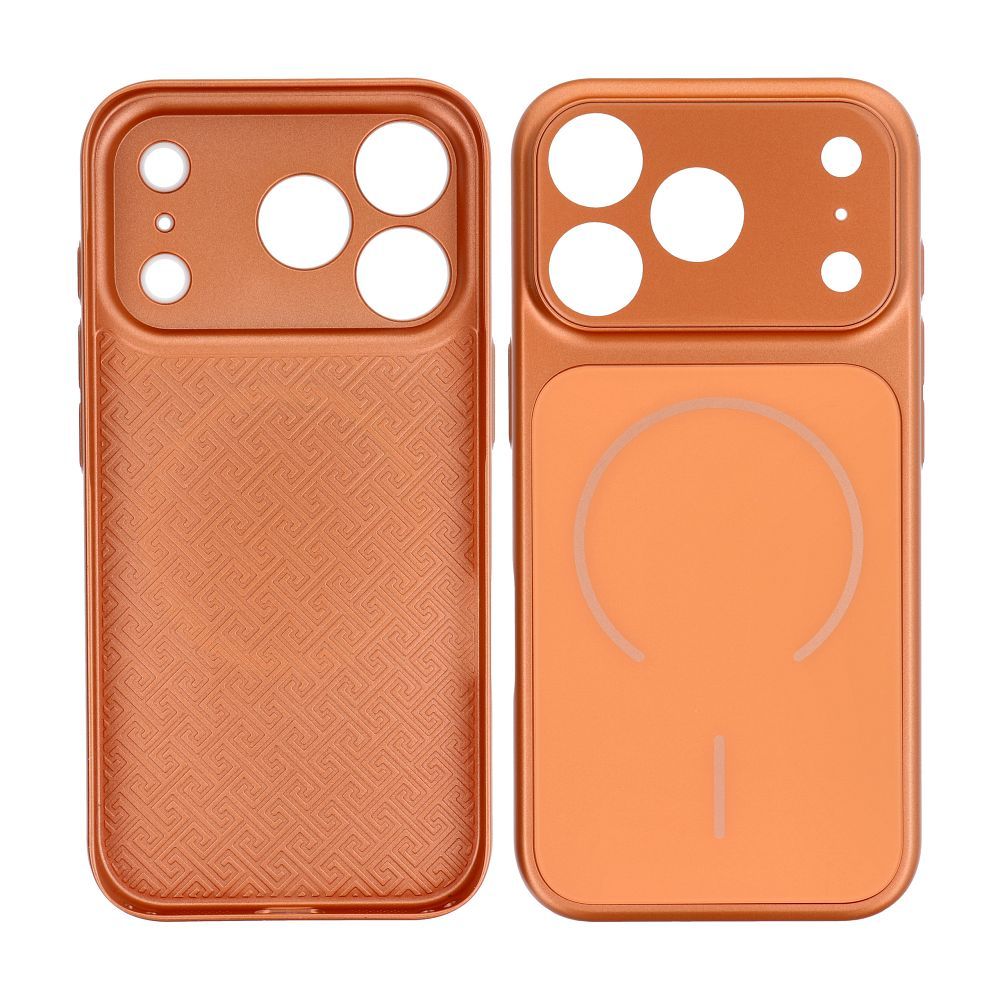 iPhone17 Pro Max MagSafe kompatibilna maskica - narančasta