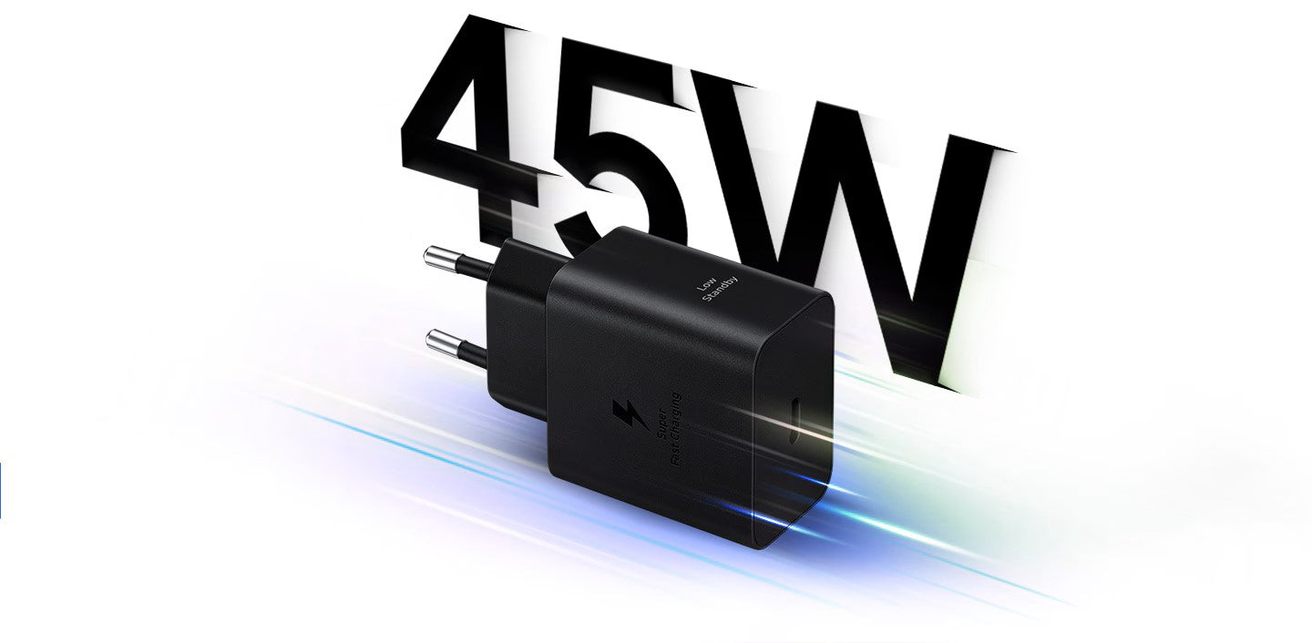 Zidni punjač Samsung 45W 4.05A 1 x USB-C Crni EP-T4511NBEGEU