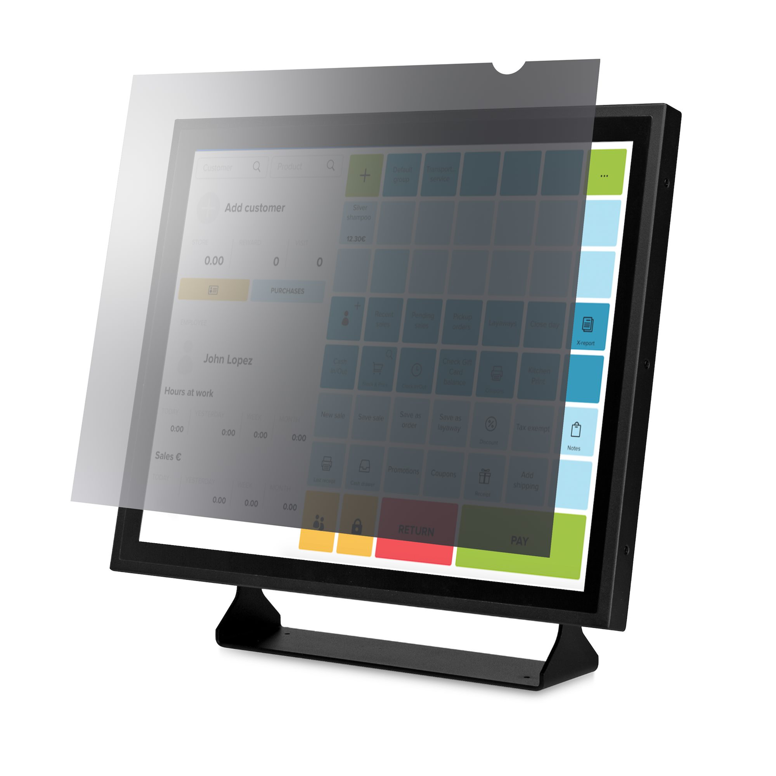 StarTech.com 1754-PRIVACY-SCREEN filtar za zaštitu privatnosti zaslona Filtar za zaštitu privatnosti bez okvira 43,2 cm (17")